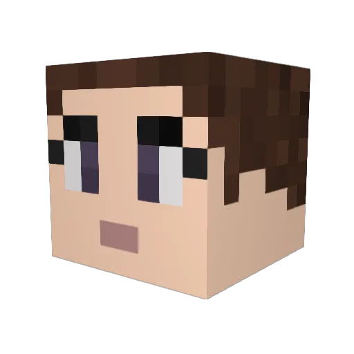 TheTimeless231 Minecraft avatar head, 3D render