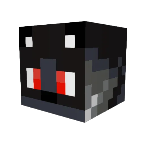 TheTinyDragon Minecraft avatar head, 3D render