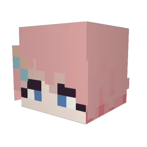 TheToasterGhost Minecraft avatar head, 3D render