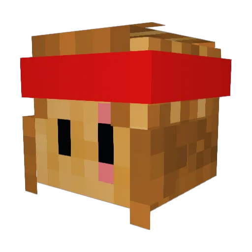 TheToastyKing Minecraft avatar head, 3D render