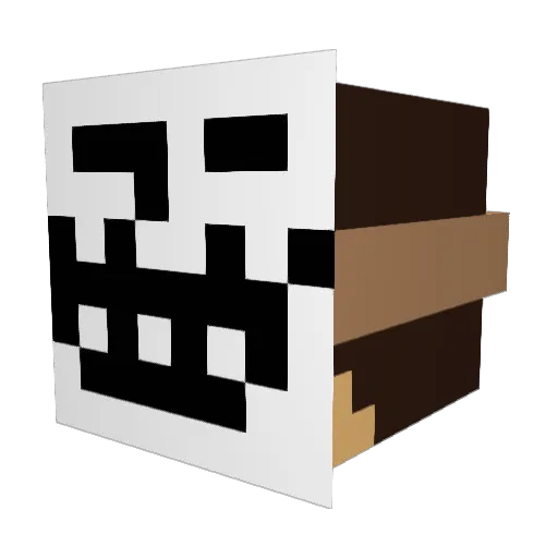 TheToastyMuffin Minecraft avatar head, 3D render