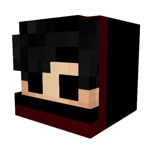 TheToch Minecraft avatar head, 3D render