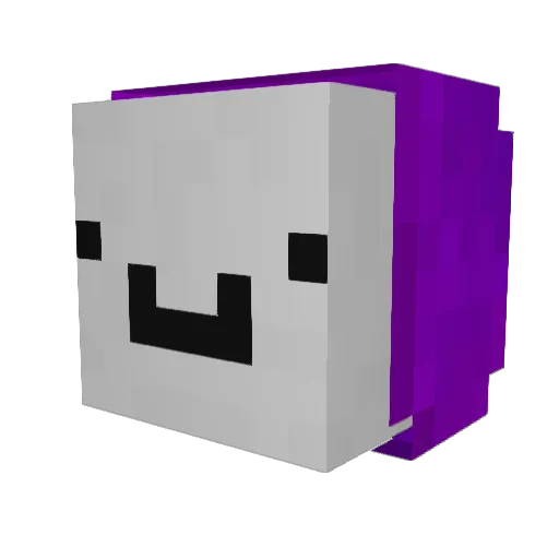 TheToiletE Minecraft avatar head, 3D render