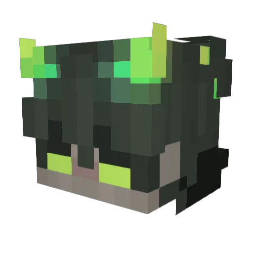 TheToxicKing Minecraft avatar head, 3D render
