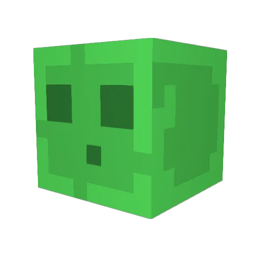 TheTrashMaster Minecraft avatar head, 3D render
