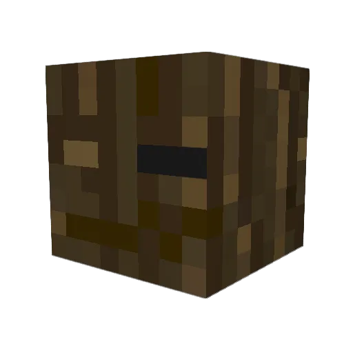 TheTreeHerder Minecraft avatar head, 3D render
