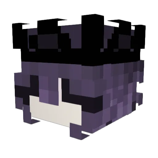 TheTrickster22 Minecraft avatar head, 3D render