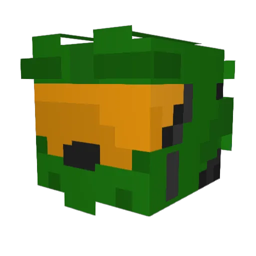TheTriggerer Minecraft avatar head, 3D render
