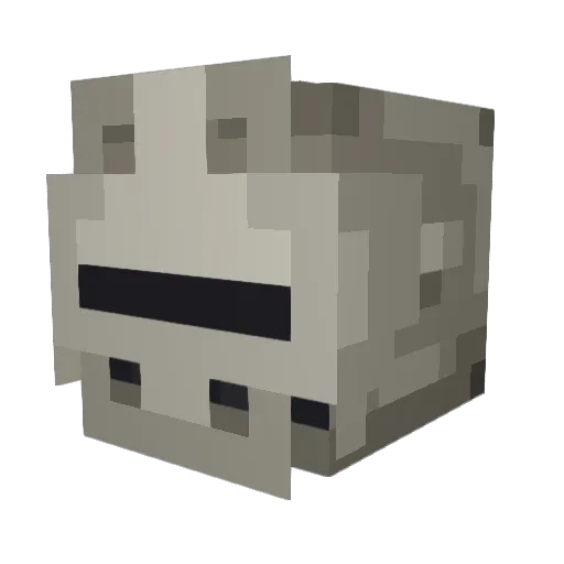 TheTrooper20040 Minecraft avatar head, 3D render