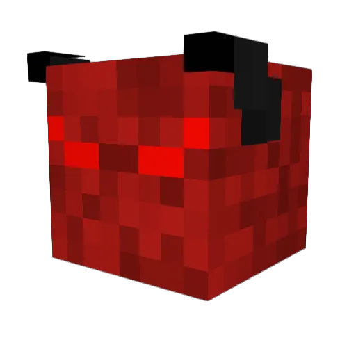 TheTroutFish Minecraft avatar head, 3D render