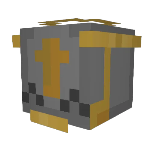 TheTrueMist Minecraft avatar head, 3D render