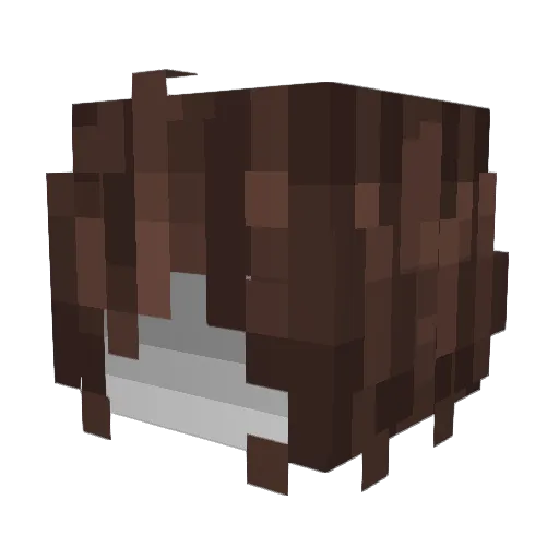 TheTrue_Vessel Minecraft avatar head, 3D render