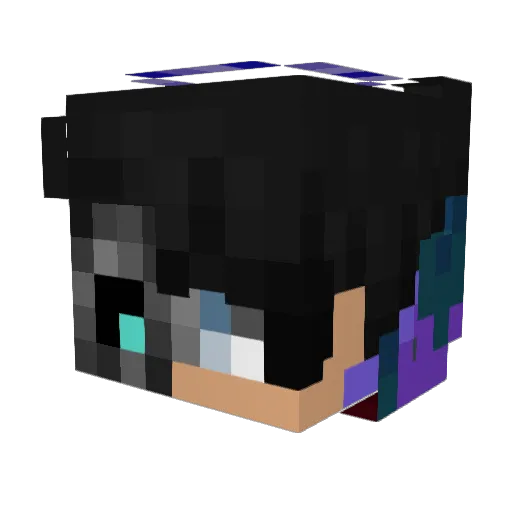 TheTruth8281 Minecraft avatar head, 3D render