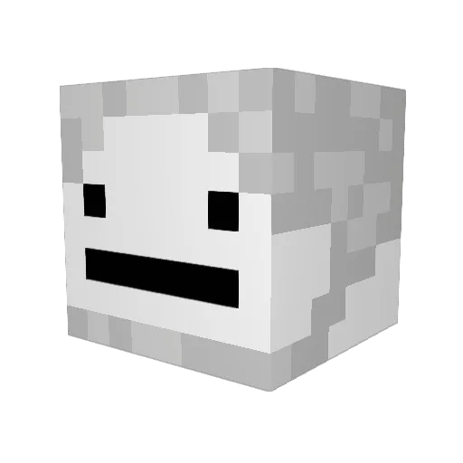 TheTurboLlama Minecraft avatar head, 3D render