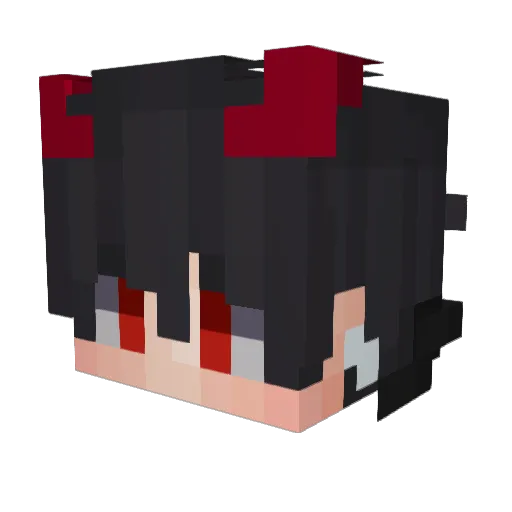 TheUltimateHomo Minecraft avatar head, 3D render