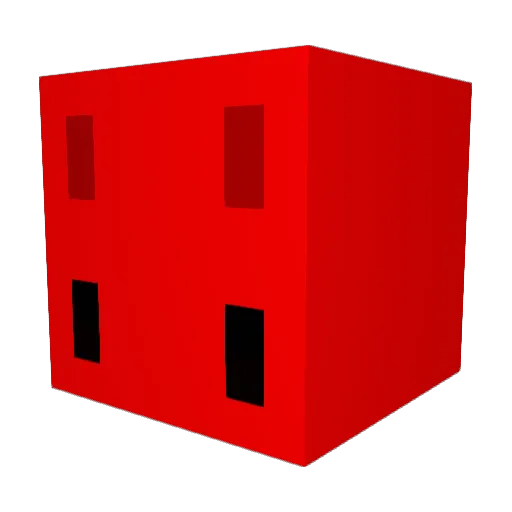 TheUltraSigma Minecraft avatar head, 3D render