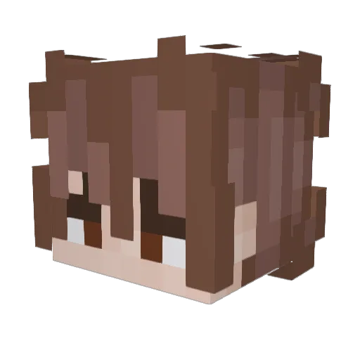 TheUngodlyHero Minecraft avatar head, 3D render