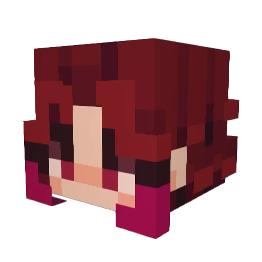 TheUnknown0418 Minecraft avatar head, 3D render