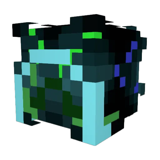 TheUnknown3 Minecraft avatar head, 3D render