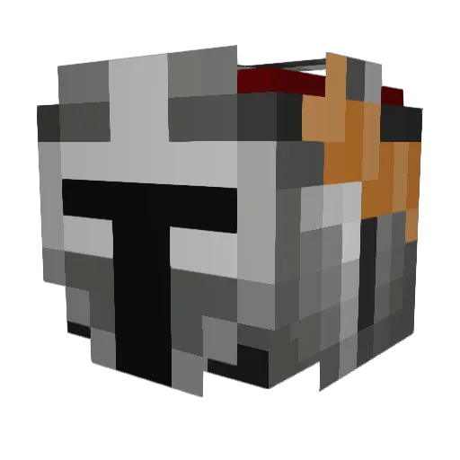 TheUnnoticedone Minecraft avatar head, 3D render
