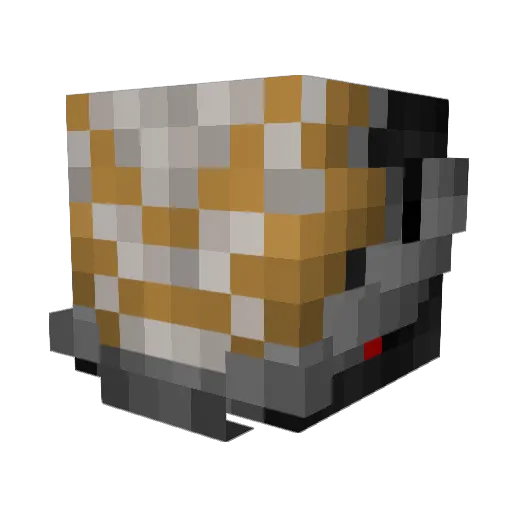 TheUnstableNexus Minecraft avatar head, 3D render