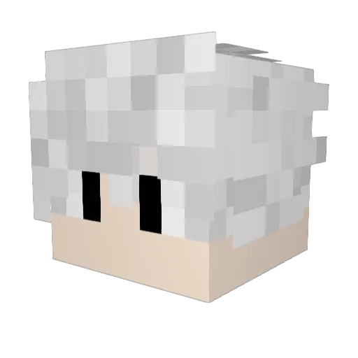 TheUrKe Minecraft avatar head, 3D render