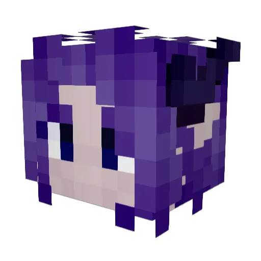 TheV1kingKing Minecraft avatar head, 3D render
