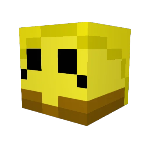 TheVaralon Minecraft avatar head, 3D render