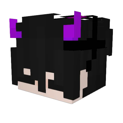 TheVarity Minecraft avatar head, 3D render