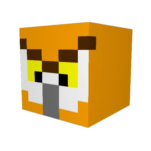 TheVengefulOne5 Minecraft avatar head, 3D render