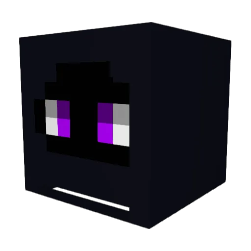 TheVoidBreaker Minecraft avatar head, 3D render