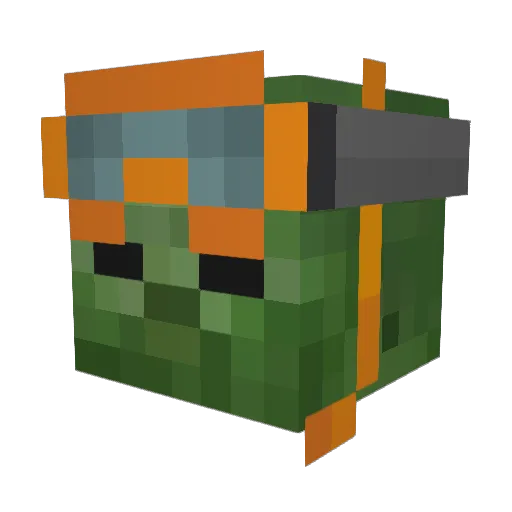 TheVoid____ Minecraft avatar head, 3D render