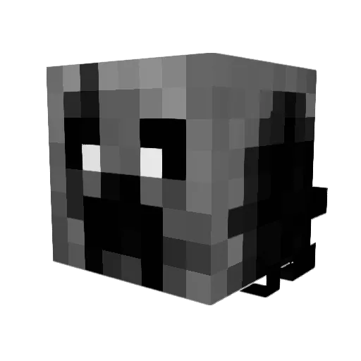 TheVoidborne Minecraft avatar head, 3D render