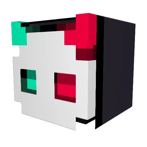 TheWalder9 Minecraft avatar head, 3D render