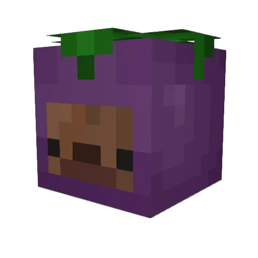 TheWanted_0800 Minecraft avatar head, 3D render