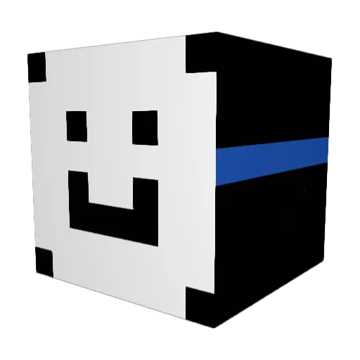 TheWarrior2211 Minecraft avatar head, 3D render