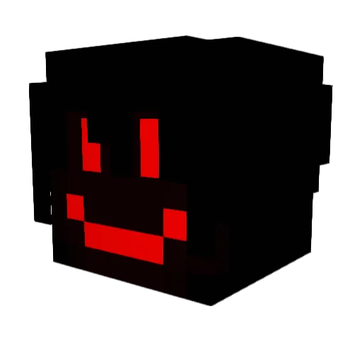 TheWatcher0818 Minecraft avatar head, 3D render