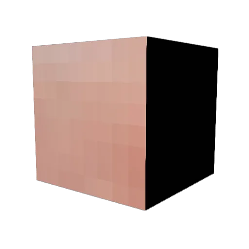 TheWaterSpring Minecraft avatar head, 3D render