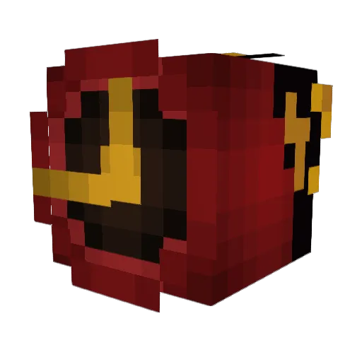 TheWeakestLonk Minecraft avatar head, 3D render