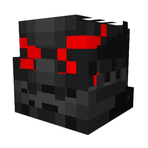 TheWelrod76 Minecraft avatar head, 3D render