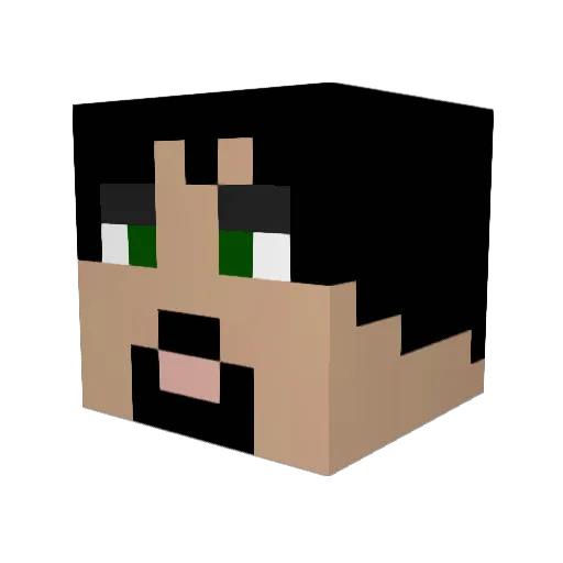 TheWelshWizard Minecraft avatar head, 3D render