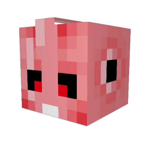 TheWhiteThrone Minecraft avatar head, 3D render