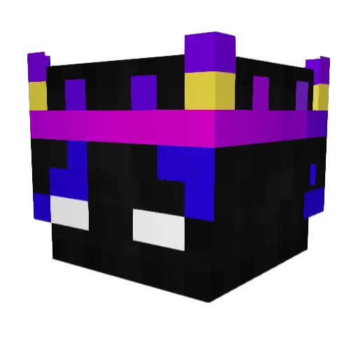 TheWicuxZ Minecraft avatar head, 3D render