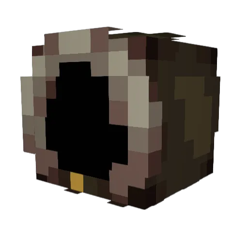 TheWinterReaper Minecraft avatar head, 3D render