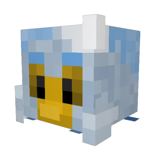 TheWojtek11 Minecraft avatar head, 3D render