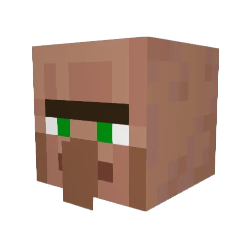 TheWoofy1 Minecraft avatar head, 3D render