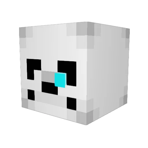 TheWorstPlayer22 Minecraft avatar head, 3D render