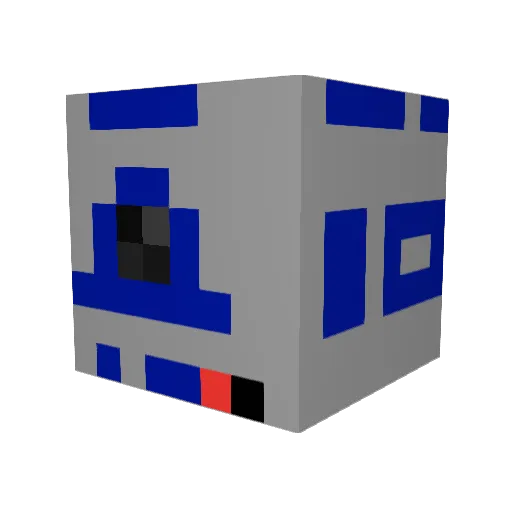 TheWrier Minecraft avatar head, 3D render