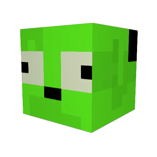 TheWrongGuyz Minecraft avatar head, 3D render