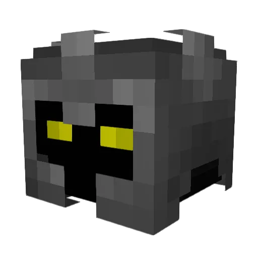 TheWurstCase Minecraft avatar head, 3D render